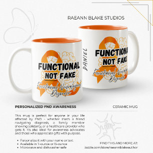 FND-Bewusstseins-Funktional Nicht Falsch Personali Zweifarbige Tasse