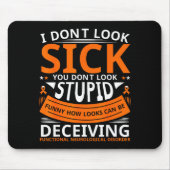 Fnd Functional Neurological Disorder Apparel I Don Mousepad (Vorne)