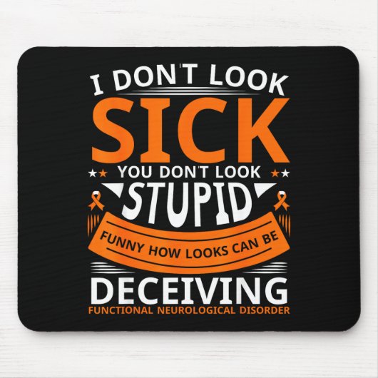 Fnd Functional Neurological Disorder Apparel I Don Mousepad (Vorne)