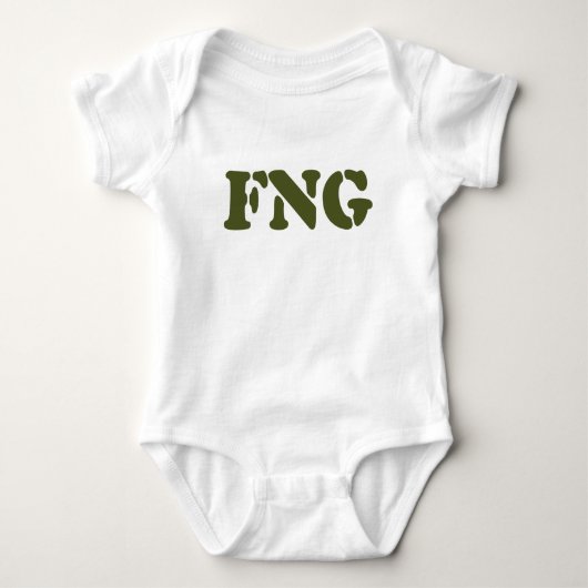 FNG BABY STRAMPLER (Vorderseite)