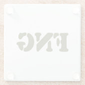 FNG GLASUNTERSETZER (Rückseite)