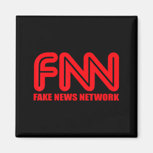 Fnn Fake News Network Bekleidung Lustiges Weihnach Magnet
