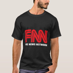 Fnn Logo Fake News Network Funny Trump T-Shirt