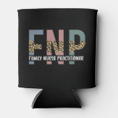 FNP Family Nurse Practitioner Cheetah Print Dosenkühler (Vorderseite)