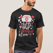 FNP LOVE Stethoscope Nurse Life FNP Valentines Nur T-Shirt (Vorderseite)