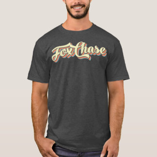 Fo Chase T Retro Art Baseball Schriftart Vintag 13 T-Shirt