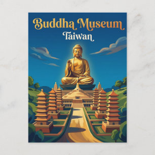 Fo-Guang-Shan-Buddha-Museum Taiwan Postkarte