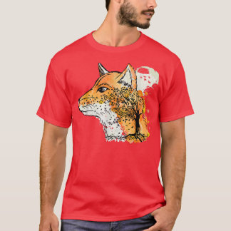 Fo Lover Cute Fo Fall Autumn Forest Animals Fo  T-Shirt