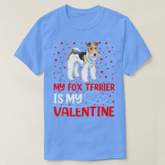 Fo Terrier Dog Lover Funny mein Fan Terrier ist me T-Shirt (Design vorne)