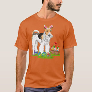 Fo Terrier Dog Ostereier Jagdhaus Terrier T-Shirt