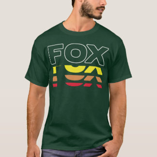 Fo Vorname Lustig Vintage Sonnenuntergang Fo Gesch T-Shirt