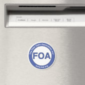 FOA-Logo-Magnet Magnet (In Situ (Geschirrspüler))