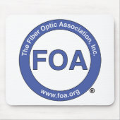 FOA-LogoMausunterlage Mousepad (Vorne)