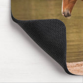 Foal am Fluss Mousepad (Ecke)