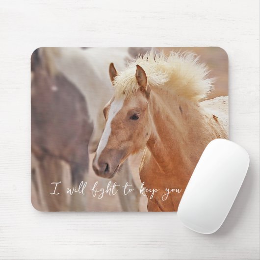 Foal Freedom Pledge Mousepad (Mit Mouse)