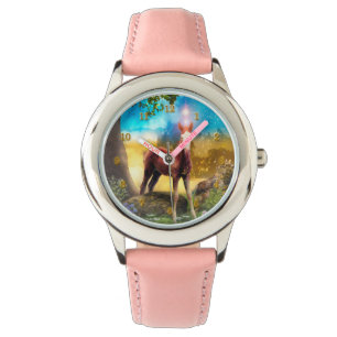 Foal Horse ENCHANTED FOREST Armbanduhr