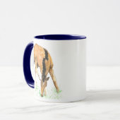 'Foal' Ringer-Tasse Tasse (Vorderseite Links)