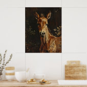 Foallenmalerei Poster (Küche)