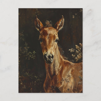 Foallenmalerei Postkarte