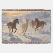 Foals at Play Decke (Vorderseite)