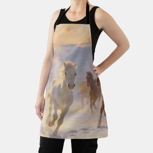 Foals at Play Schürze (InSitu)