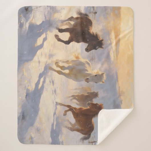 Foals at Play Sherpadecke (Vorderseite)