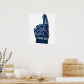 Foam Finger FGSFDS Poster (Küche)