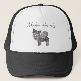 Foam Trucker Hat Chihuahua Vibes Truckerkappe