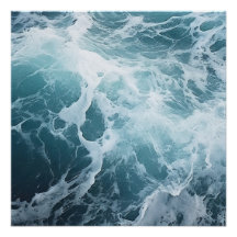 Foaming Surf Painting