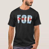 FOB Chicago Flag T-Shirt (Vorderseite)