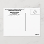 FOB Haiku Buchcover-Postkarte Postkarte (Rückseite)