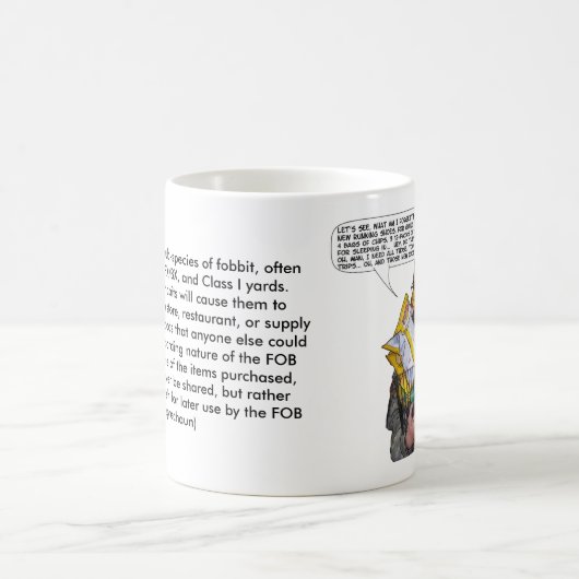 Fob-Heuschrecken-Tasse Kaffeetasse (Mittel)