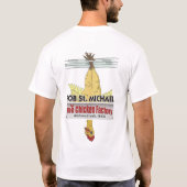FOB St Michael die Huhn-Fabrik T-Shirt (Rückseite)