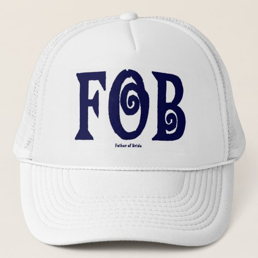 FOB (Vater der Braut) Cap Truckerkappe (Vorderseite)