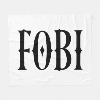 FOBI Angst davor, dunkle Spaß Gothic enthalten zu Fleecedecke