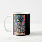 Fobi Angst, mit dem Funny Tarot Skelett C Kaffeetasse (Links)