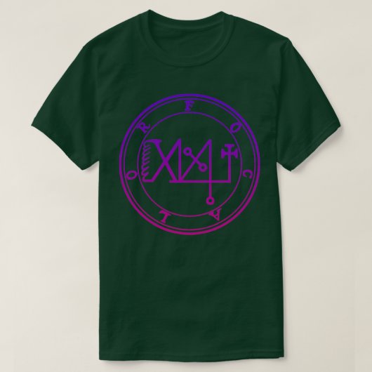 Focalor Sigil hat Power über Wind und Meer Lila G T-Shirt (Design vorne)