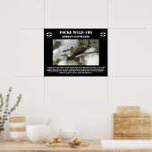 Focke Wulf-190 Poster (Küche)