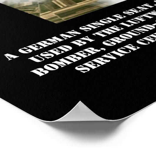 Focke Wulf-190 Poster (Ecke)