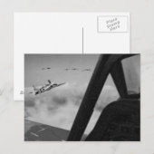 Focke-Wulf 190D Kämpfer Nah in. Postkarte (Vorne/Hinten)