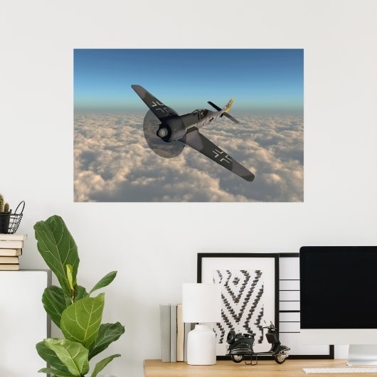 Focke-Wulf Poster (Heimbüro)