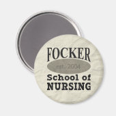 Focker School of Nursing Humour Magnet (Vorderseite/Rückseite)