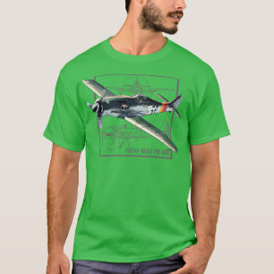 FockeWulf Fw 190 WW2 Fighter Flugzeug T-Shirt