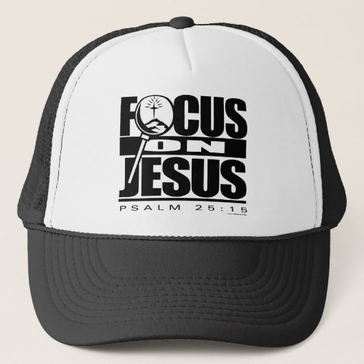 FocnJesus Truckerkappe (Vorderseite)