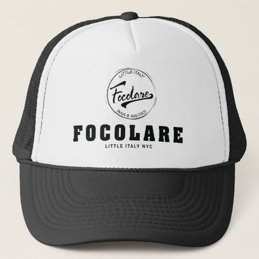 focolare Hut Truckerkappe (Vorderseite)