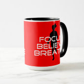Focu Glaube Breathe Tasse (VorderseiteRechts)