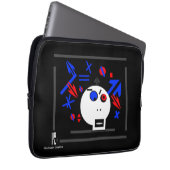 Focus a Skullnskin Graphic by J.H. Thornton Laptopschutzhülle (Vorne Rechts)