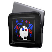 Focus a Skullnskin Graphic by J.H. Thornton Laptopschutzhülle (Vorderseite Links)