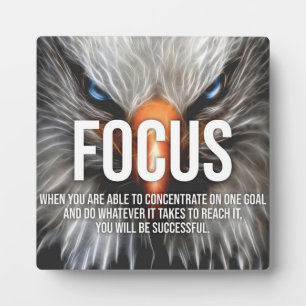 FOCUS - Adler Motivierend Fotoplatte