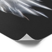 FOCUS - Adler Motivierend Poster (Ecke)